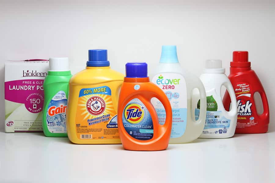 A REVIEW OF SIX GREEN LAUNDRY DETERGENTS